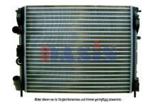 Chladič, chlazení motoru AKS DASIS 181720N