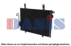 Kondenzátor, klimatizace AKS DASIS 182360N