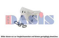 Olejový chladič, motorový olej AKS DASIS 186017N