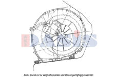 vnitřní ventilátor AKS DASIS 188063N