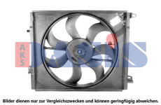 Větrák, chlazení motoru AKS DASIS 188117N