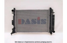 Chladič, chlazení motoru AKS DASIS 190210N