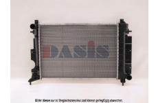 Chladič, chlazení motoru AKS DASIS 190240N