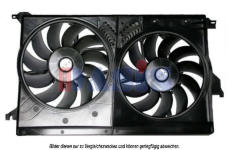 Větrák, chlazení motoru AKS DASIS 198013N