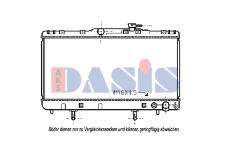 Chladič, chlazení motoru AKS DASIS 210710N