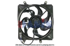 Větrák, chlazení motoru AKS DASIS 218009N