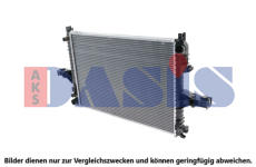 Chladič, chlazení motoru AKS DASIS 220001N
