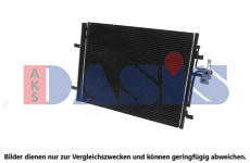 Kondenzátor, klimatizace AKS DASIS 222009N