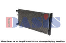 Chladič, chlazení motoru AKS DASIS 240080N