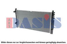 Chladič, chlazení motoru AKS DASIS 240090N