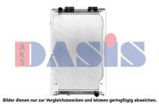 Chladič, chlazení motoru AKS DASIS 260760X