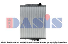 Chladič, chlazení motoru AKS DASIS 280009SXV