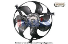 Odvetravani, chlazeni motoru AKS DASIS 328001N