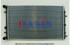 Chladič, chlazení motoru AKS DASIS 330005N