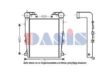 Chladič turba AKS DASIS 397011N