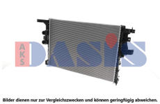 Chladič, chlazení motoru AKS DASIS 400048N