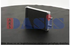 Výměník tepla, vnitřní vytápění AKS DASIS 409007N