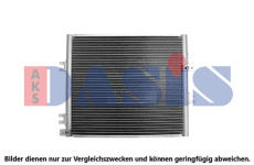 Kondenzátor, klimatizace AKS DASIS 422098N