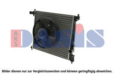 Chladič, chlazení motoru AKS DASIS 480006N