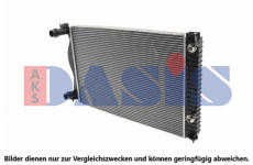 Chladič, chlazení motoru AKS DASIS 480051N