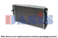 Chladič, chlazení motoru AKS DASIS 480060N