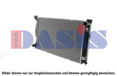 Chladič, chlazení motoru AKS DASIS 480063N