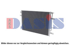 Kondenzátor, klimatizace AKS DASIS 482012N