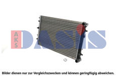 Chladič, chlazení motoru AKS DASIS 490004N