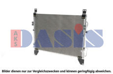 Kondenzátor, klimatizace AKS DASIS 512082N