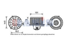 vnitřní ventilátor AKS DASIS 518057N