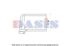 Výměník tepla, vnitřní vytápění AKS DASIS 519023N