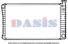 Chladič, chlazení motoru AKS DASIS 520074N