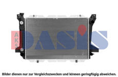 Chladič, chlazení motoru AKS DASIS 520620N