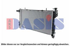 Chladič, chlazení motoru AKS DASIS 520780N