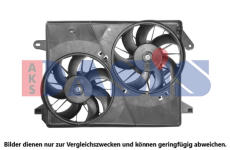 Větrák, chlazení motoru AKS DASIS 528007N