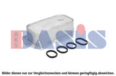 Olejový chladič, motorový olej AKS DASIS 566026N