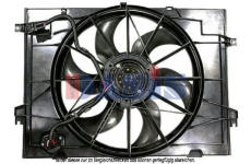 Větrák, chlazení motoru AKS DASIS 568019N