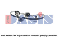 Vodní pumpa + sada ozubeného řemene AKS DASIS 570265N