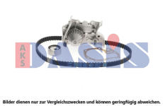 Vodní pumpa + sada ozubeného řemene AKS DASIS 570268N