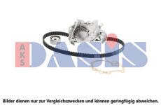 Vodní pumpa + sada ozubeného řemene AKS DASIS 570269N