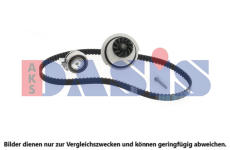 Vodní pumpa + sada ozubeného řemene AKS DASIS 570276N