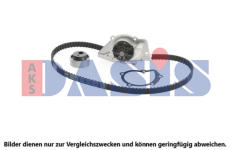 Vodní pumpa + sada ozubeného řemene AKS DASIS 570281N