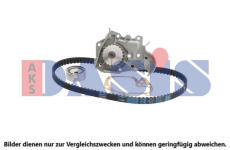 Vodní pumpa + sada ozubeného řemene AKS DASIS 570308N