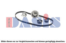 Vodní pumpa + sada ozubeného řemene AKS DASIS 570309N