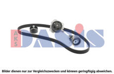 Vodní pumpa + sada ozubeného řemene AKS DASIS 570326N