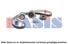 Vodní pumpa + sada ozubeného řemene AKS DASIS 570330N