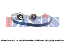 Vodní pumpa + sada ozubeného řemene AKS DASIS 570335N