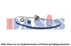 Vodní pumpa + sada ozubeného řemene AKS DASIS 570339N