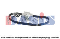 Vodní pumpa + sada ozubeného řemene AKS DASIS 570341N