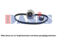 Vodní pumpa + sada ozubeného řemene AKS DASIS 570348N